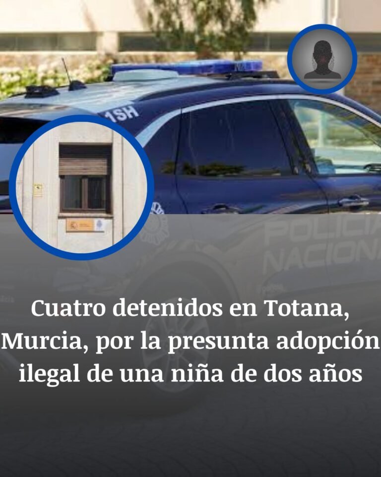 Totana, Murcia: cuatro detenidos por intentar una adopción ilegal de una niña de dos años