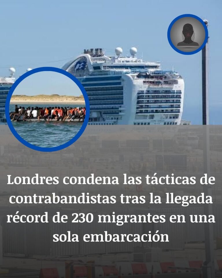 Canal de la Mancha: 230 migrantes cruzan en una sola embarcación y rompen todos los registros