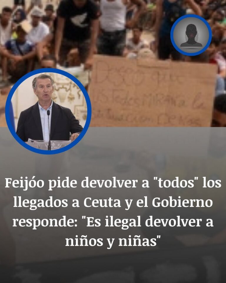 Ceuta vuelve al borde: Feijóo exige devolver a todos los llegados y el Gobierno avisa de que con los menores sería ilegal