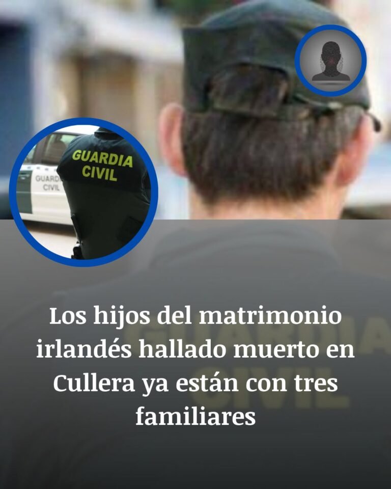 Cullera: los hijos del matrimonio irlandés hallado muerto ya están con sus familiares