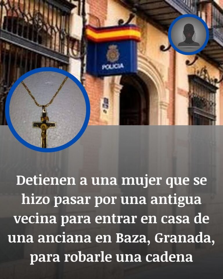 Detenida en Navarra tras asaltar a una nonagenaria con el abrazo y huir con sus joyas en Baza