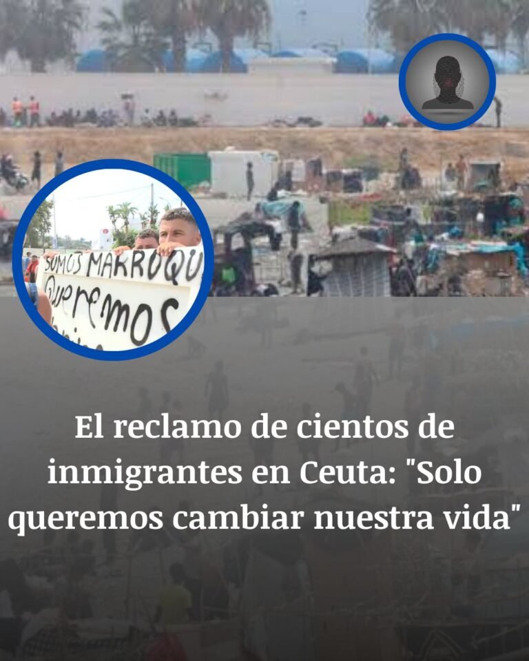 Ceuta, atrapada en la arena: cientos de migrantes sobreviven al raso y ya solo piden trabajar