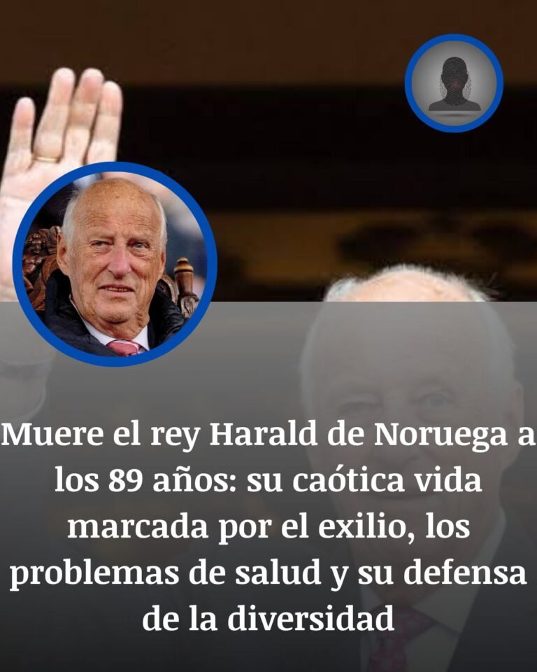 Muere el rey Harald V de Noruega a los 89 años tras una vida marcada por el exilio y la enfermedad