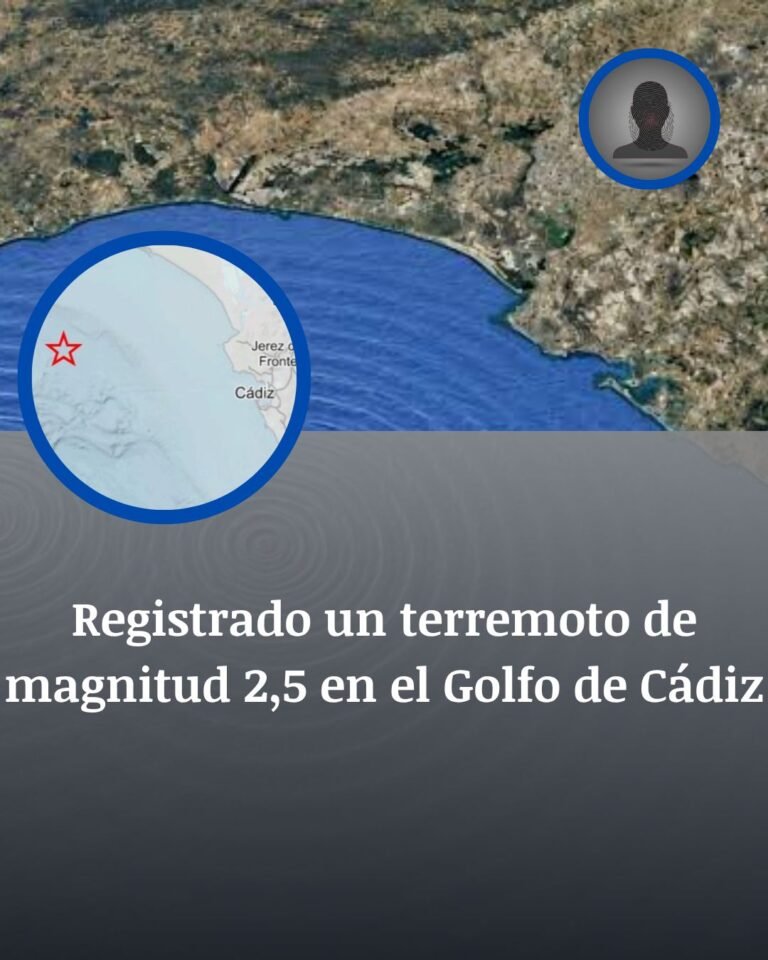 La tierra vuelve a crujir en el sur: un seísmo en el Golfo de Cádiz reabre la inquietud