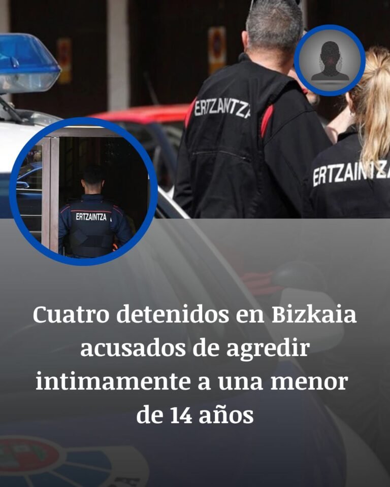 Cuatro detenidos en Bizkaia tras la denuncia de una menor de 14 años: la investigación señala agresiones y droga