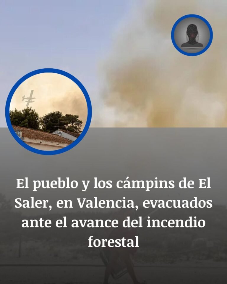 El Saler huye del fuego: evacuación urgente en Valencia por el avance del incendio forestal