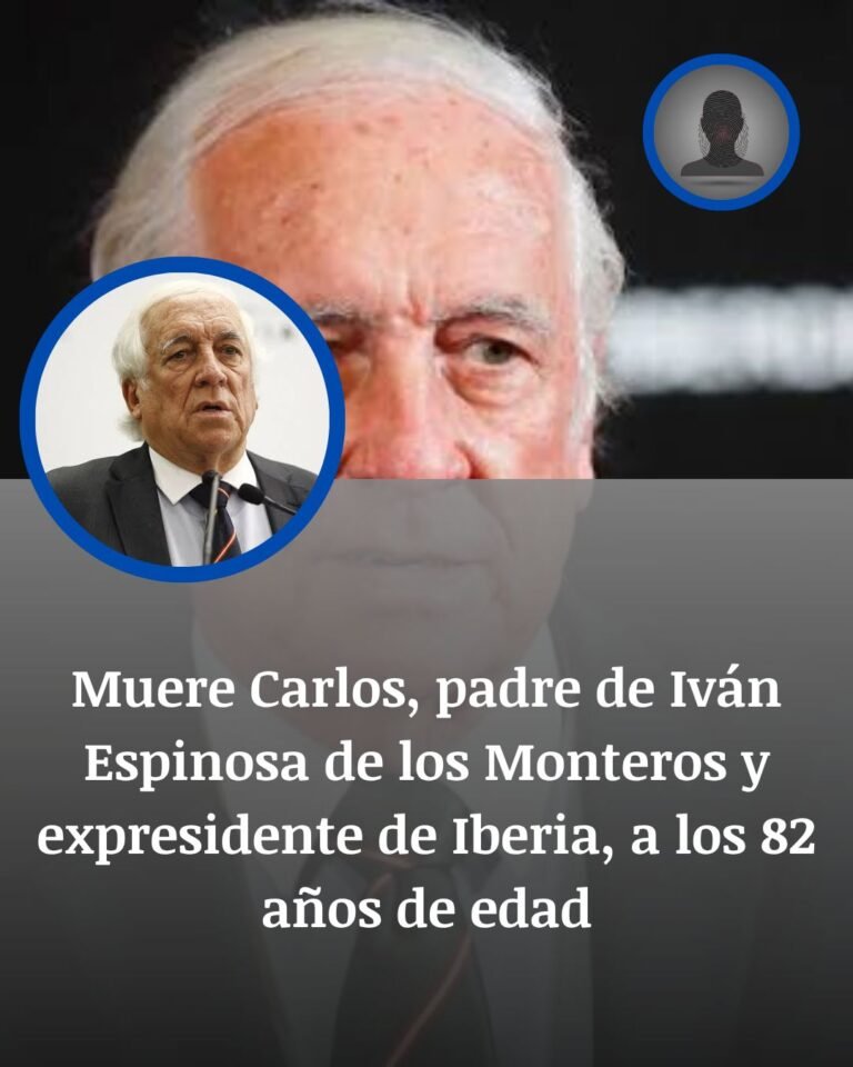 Muere Carlos Espinosa de los Monteros, expresidente de Iberia y rostro de una vieja élite española