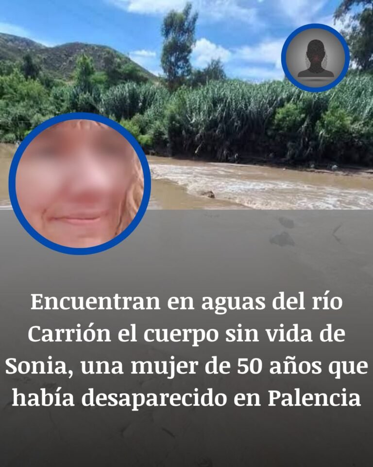 Palencia encontró en el río Carrión el final que nadie quería para Sonia