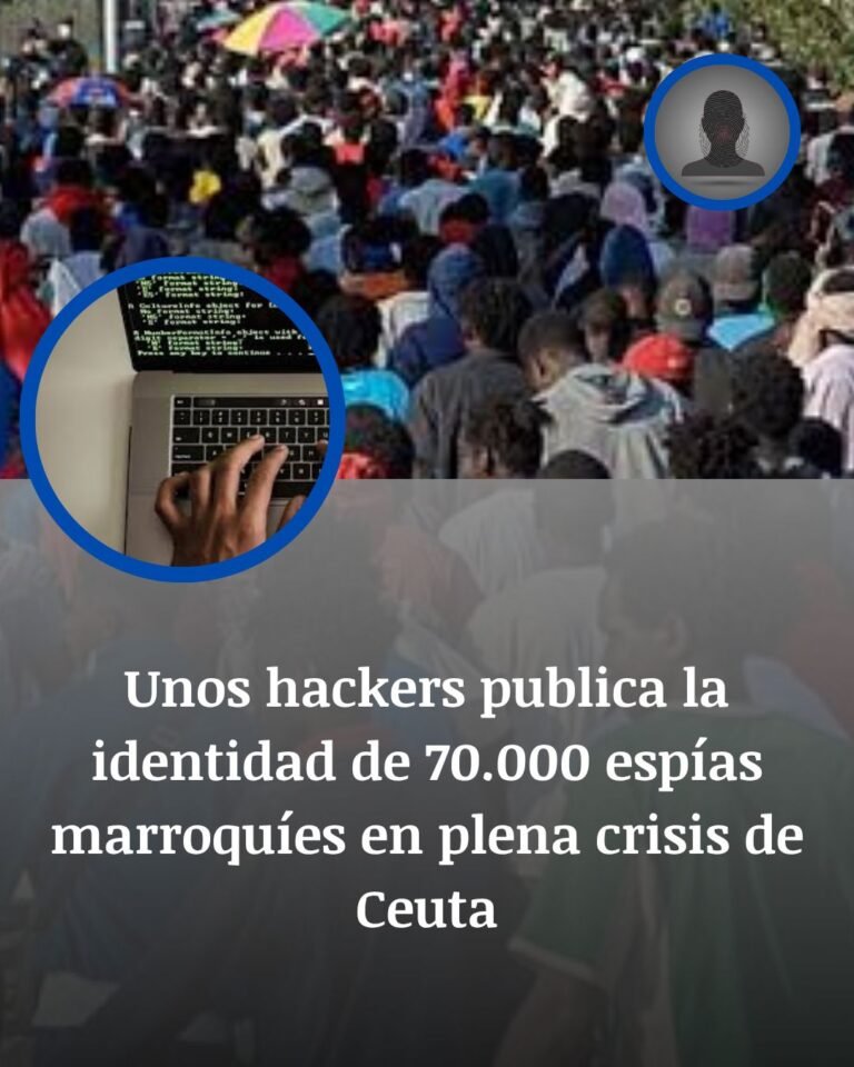 Hackers exponen a 70.000 supuestos espías marroquíes en plena herida abierta por Ceuta