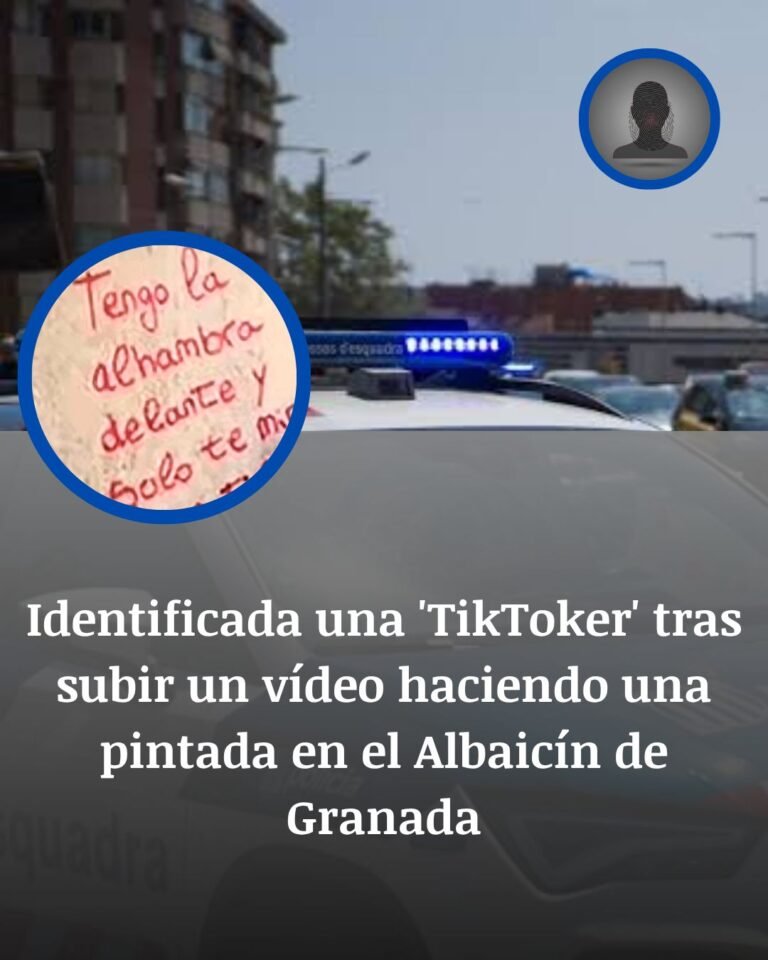 Granada identifica a la tiktoker que se grabó haciendo una pintada en el Albaicín y la expone a 100.000 euros de multa