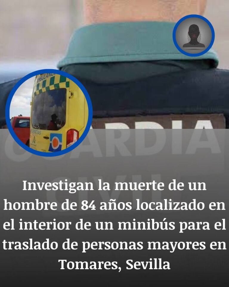 Tomares: el anciano de 84 años hallado muerto en un minibús de traslado de mayores