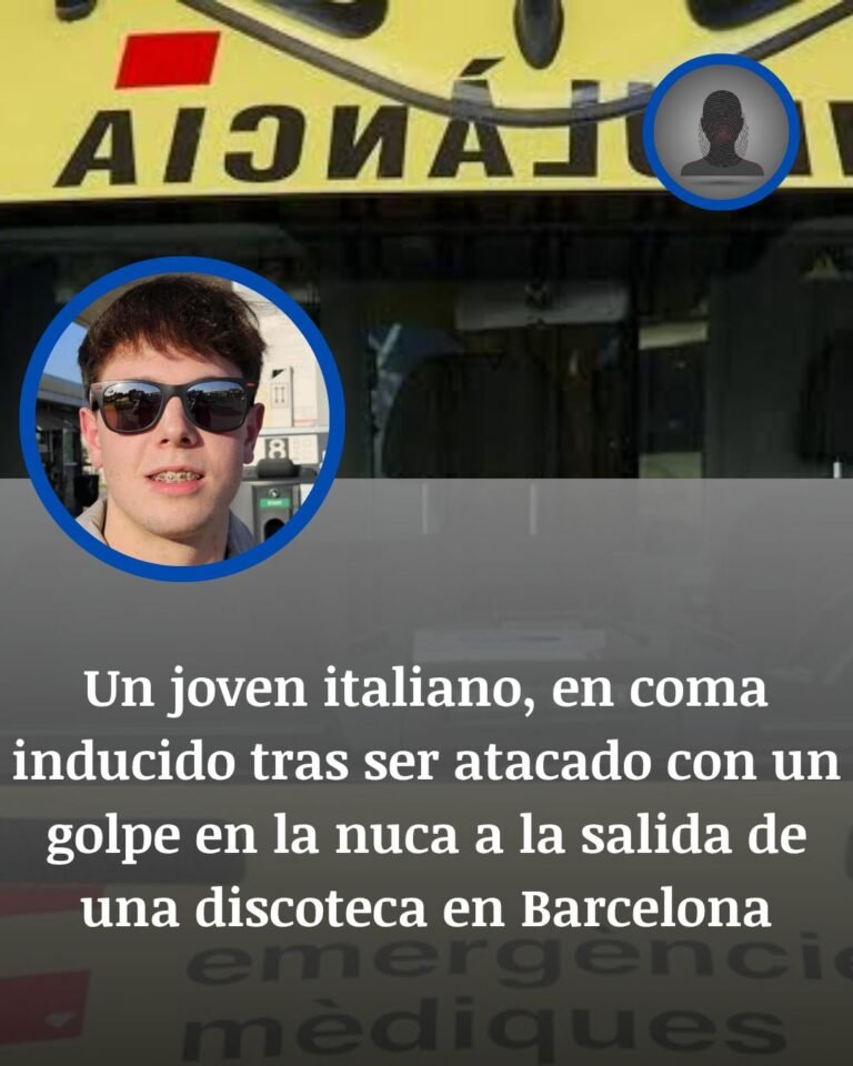 Un joven italiano, en coma inducido tras una agresión a la salida de una discoteca en Barcelona