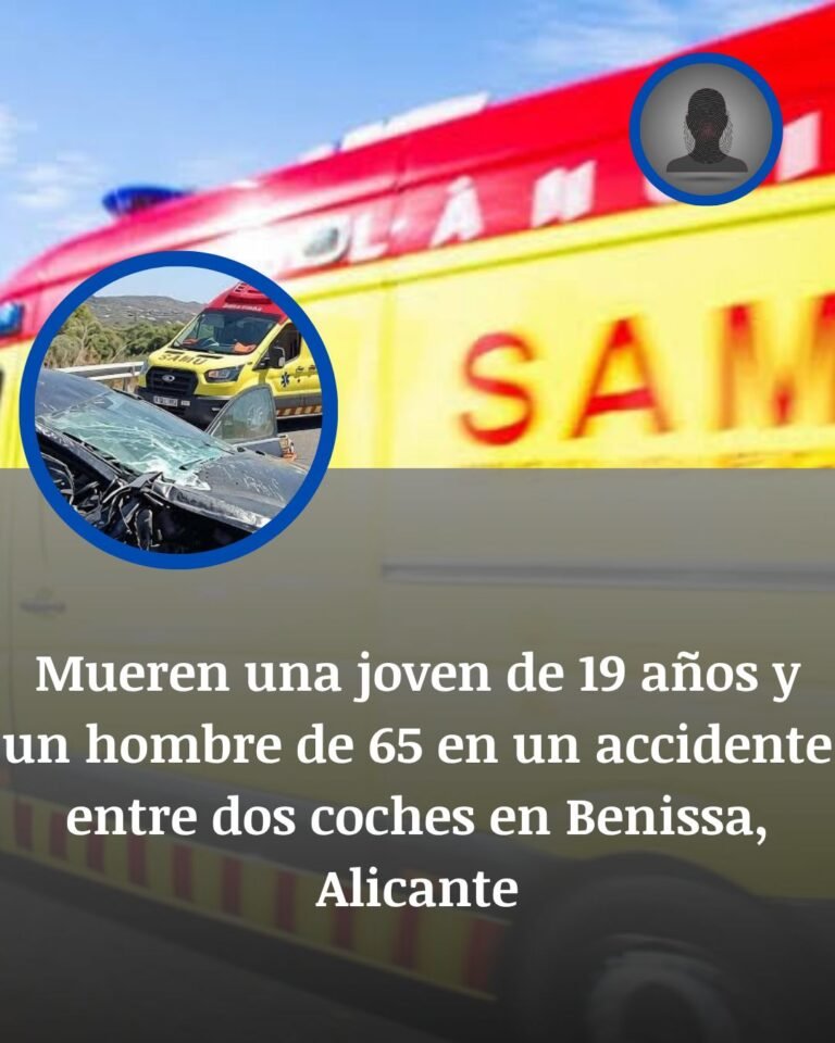 Dos muertos y dos heridos, entre ellos un niño, tras un choque frontal en la N-332 en Benissa