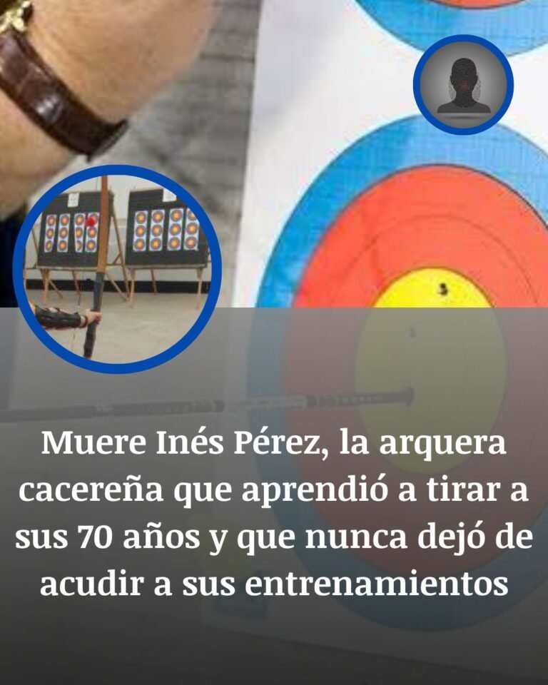 Muere Inés Pérez, la arquera de Cáceres que empezó a tirar a los 70 años y siguió entrenando hasta el final