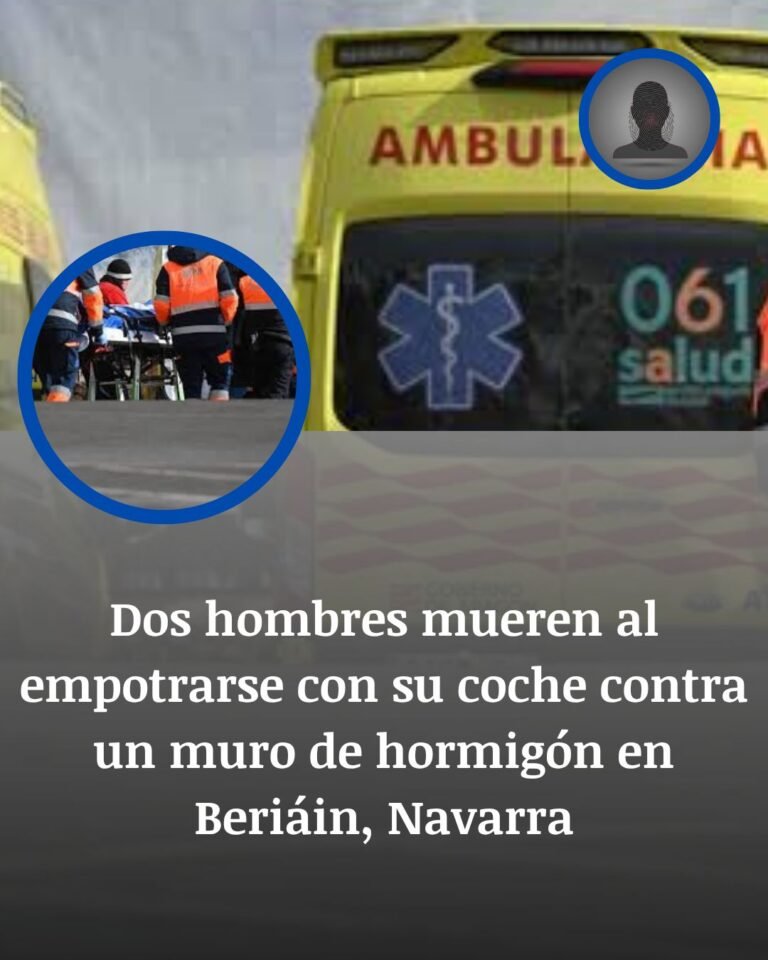 La curva terminó en muerte en Beriáin: dos hombres fallecen al chocar contra el muro de una vivienda en Navarra