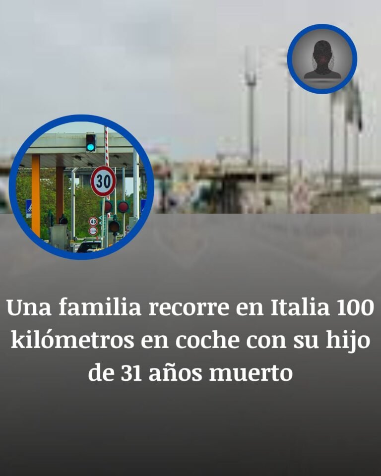 Italia: recorren 100 kilómetros con su hijo muerto en el coche pensando que dormía