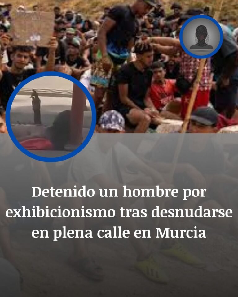 Murcia: detenido un hombre por exhibicionismo tras desnudarse y quedar tendido en plena calle del barrio del Carmen