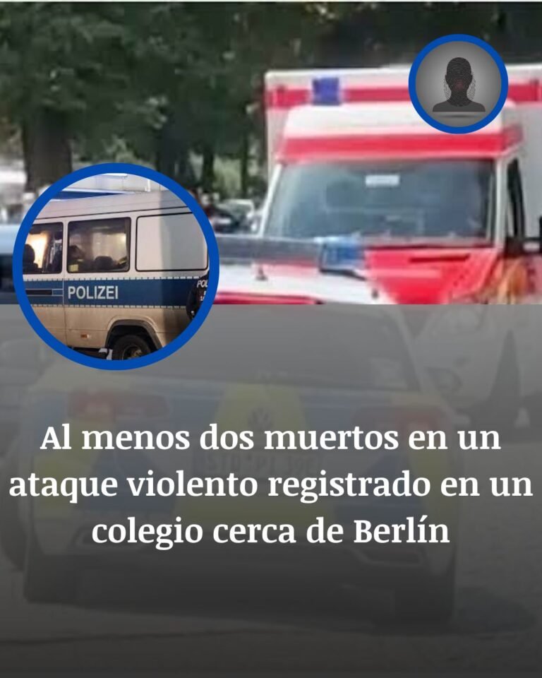 Dos muertos en un ataque dentro de un colegio de Gosen-Neu Zittau, cerca de Berlín