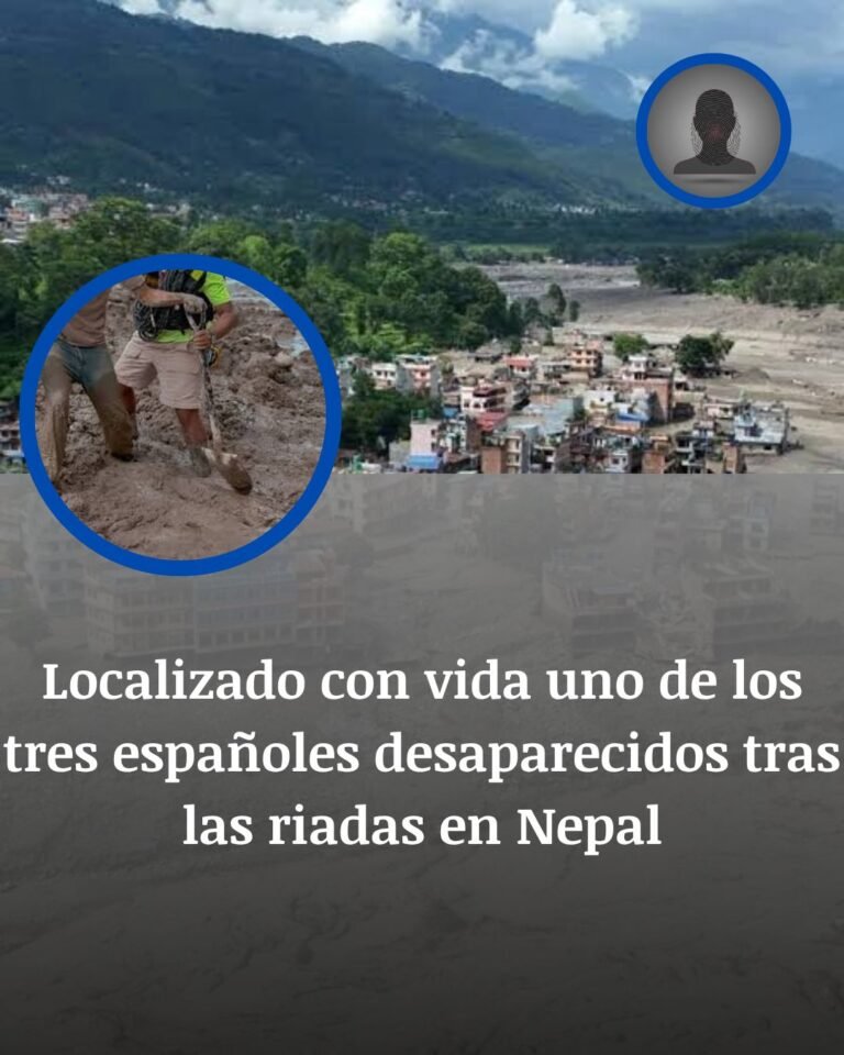 Rescatado uno de los tres españoles desaparecidos tras la riada que desfiguró Nepal