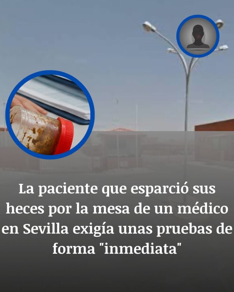 Una paciente cubre de heces la mesa de un médico en Sevilla tras exigir pruebas urgentes
