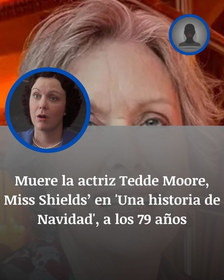 Tedde Moore, la maestra de ‘Una historia de Navidad’, muere a los 79 años rodeada de su familia