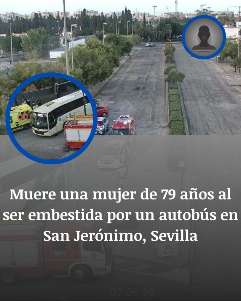 Muere una mujer de 79 años tras ser embestida por un autobús en San Jerónimo, Sevilla