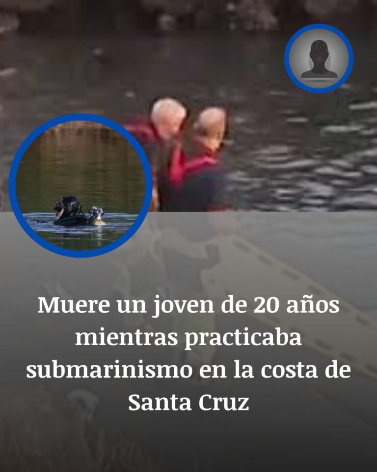 Apnea, silencio y muerte en Santa Cruz: el joven de 20 años que no volvió del mar