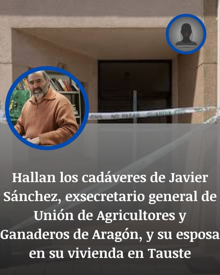 El hallazgo de Javier Sánchez y su esposa en Tauste deja a Aragón frente a una escena sin respuestas