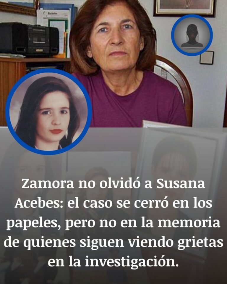 Susana Acebes: la escena imposible, el crimen prescrito y la pregunta que Zamora no ha podido enterrar