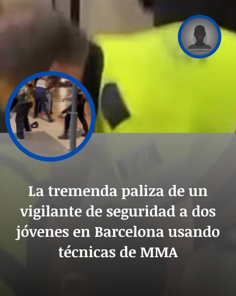 La noche de Barcelona que terminó con dos jóvenes bajo una lluvia de golpes