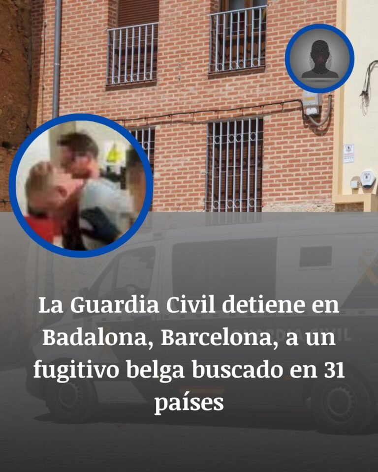 Badalona, Barcelona: cae un fugitivo belga buscado en 31 países tras un cerco internacional