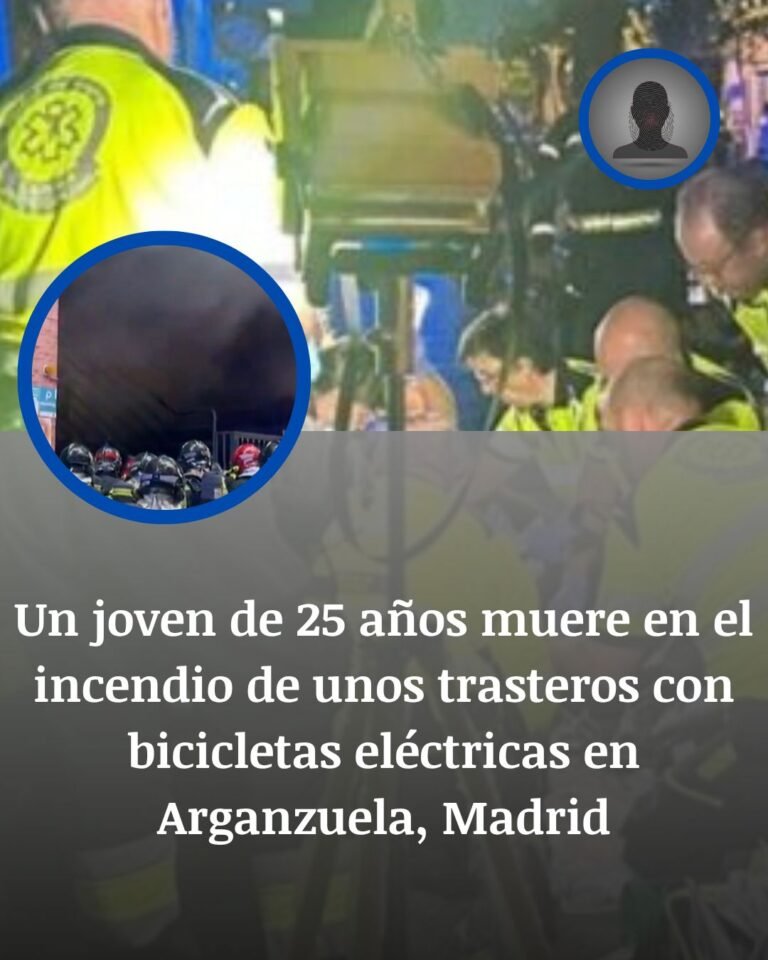 Un joven de 25 años muere en un incendio entre trasteros y bicicletas eléctricas en Arganzuela