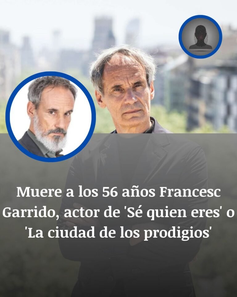 Muere Francesc Garrido a los 56 años y deja huérfanas algunas de las ficciones más oscuras del cine español