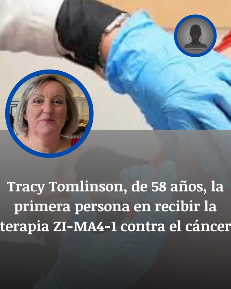 Tracy Tomlinson, la paciente que aceptó entrar primero en una terapia inédita contra el cáncer