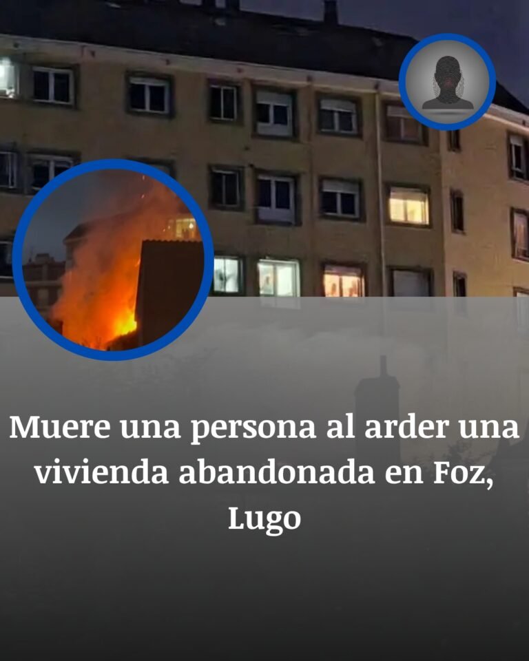 Muere una persona al arder una vivienda abandonada en Foz, Lugo: el cadáver apareció tras sofocar el incendio