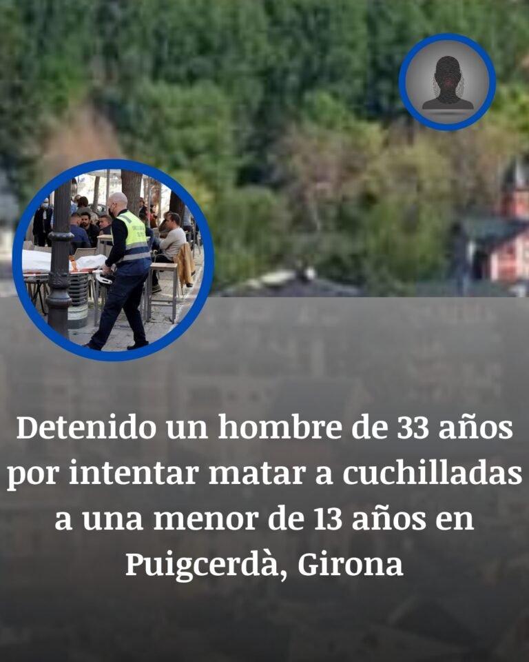 Puigcerdà, Girona: una menor de 13 años fue atacada con un arma blanca y el presunto agresor acabó detenido