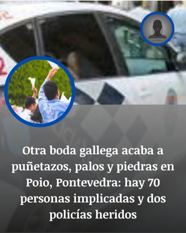Poio contiene una reyerta tras una boda: 70 implicados y dos policías heridos