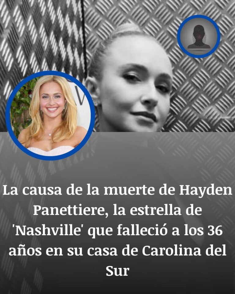 La causa oficial de la muerte de Hayden Panettiere: una sobredosis accidental por cinco sustancias