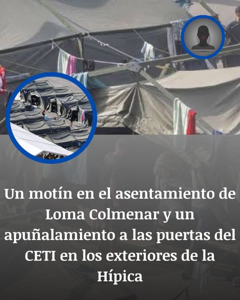 Ceuta: motín en Loma Colmenar y una agresión con arma blanca junto al CETI