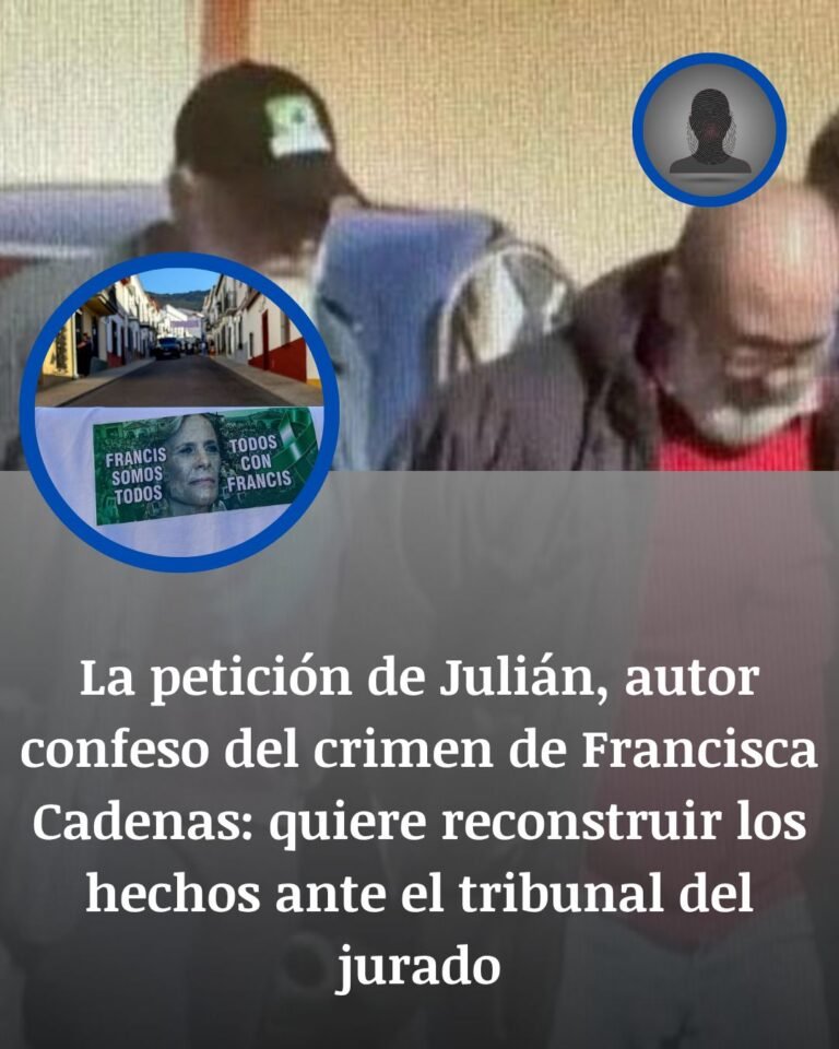 Hornachos: Julián pide reconstruir el crimen de Francisca Cadenas ante el jurado