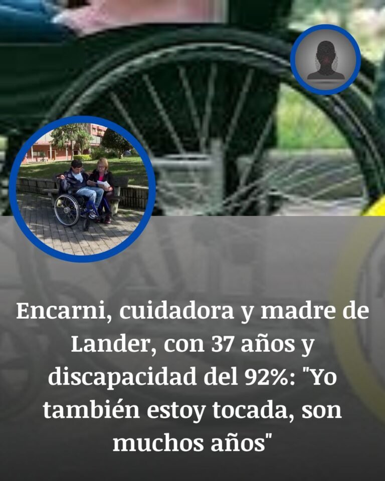 Encarni, madre cuidadora de Lander: la reforma que promete aliviar una vida de guardia