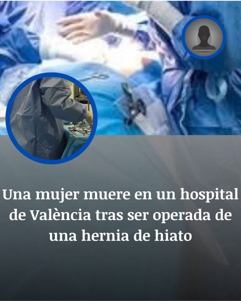 Muere una mujer tras una operación de hernia de hiato en Valencia: denuncian una posible negligencia