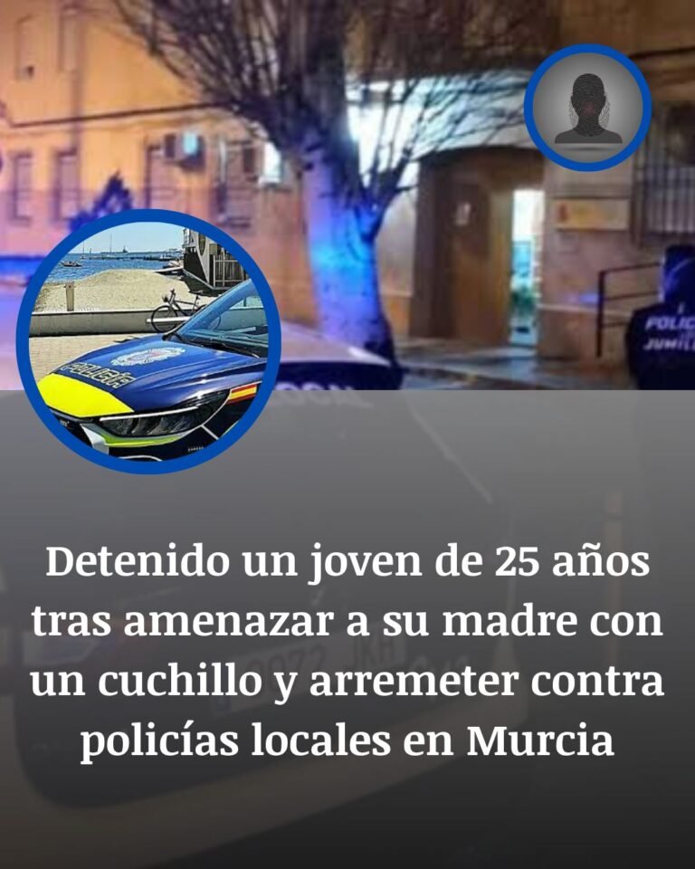Tres cuchillos, una madre atrapada y una madrugada al límite en Santiago de la Ribera