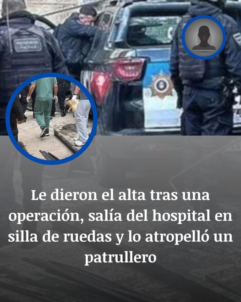 Le dieron el alta, salía en silla de ruedas y un patrullero lo atropelló dentro del hospital en Santa Fe