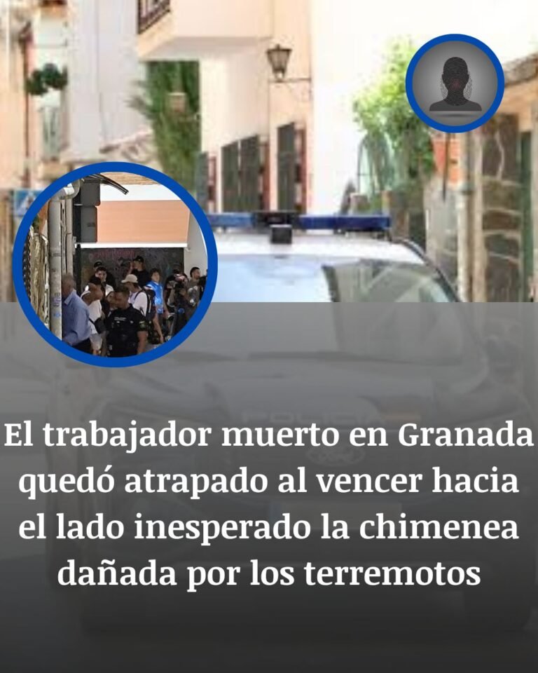 Un trabajador muere atrapado bajo una chimenea herida por los terremotos de Granada