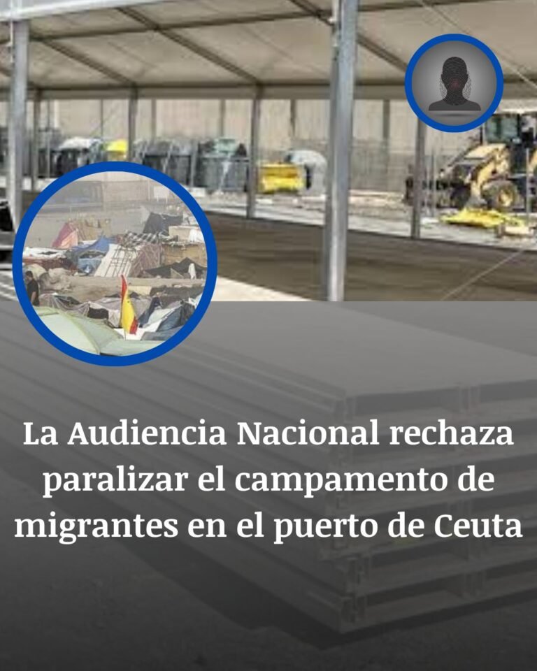 Ceuta: la Audiencia Nacional permite el campamento de migrantes en el puerto