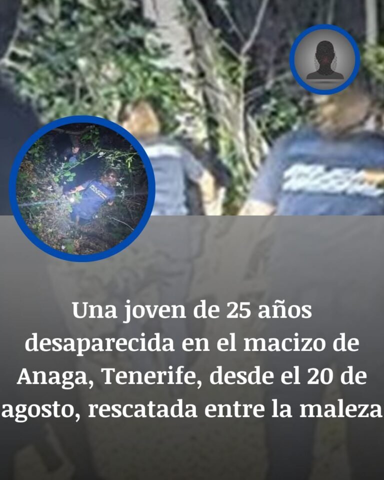 Rescatada con vida una joven desaparecida en Anaga tras once días de búsqueda en Tenerife