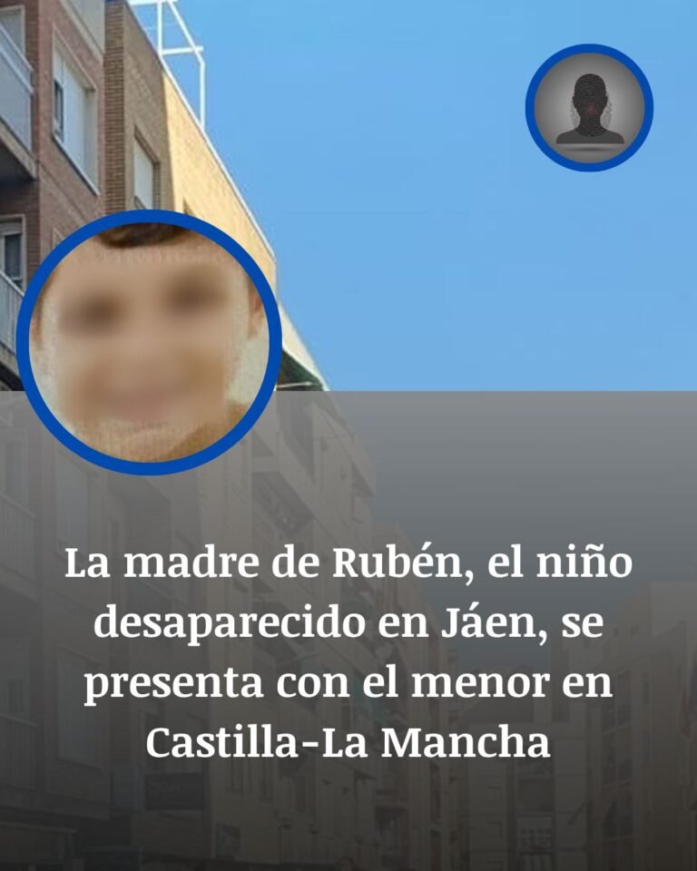 Rubén, localizado con su madre: se cierra la búsqueda en Jaén y el caso pasa a la vía judicial