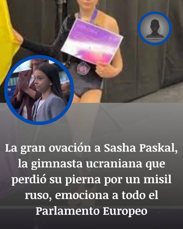 Sasha Paskal, la niña que volvió a la gimnasia tras perder una pierna por un misil ruso