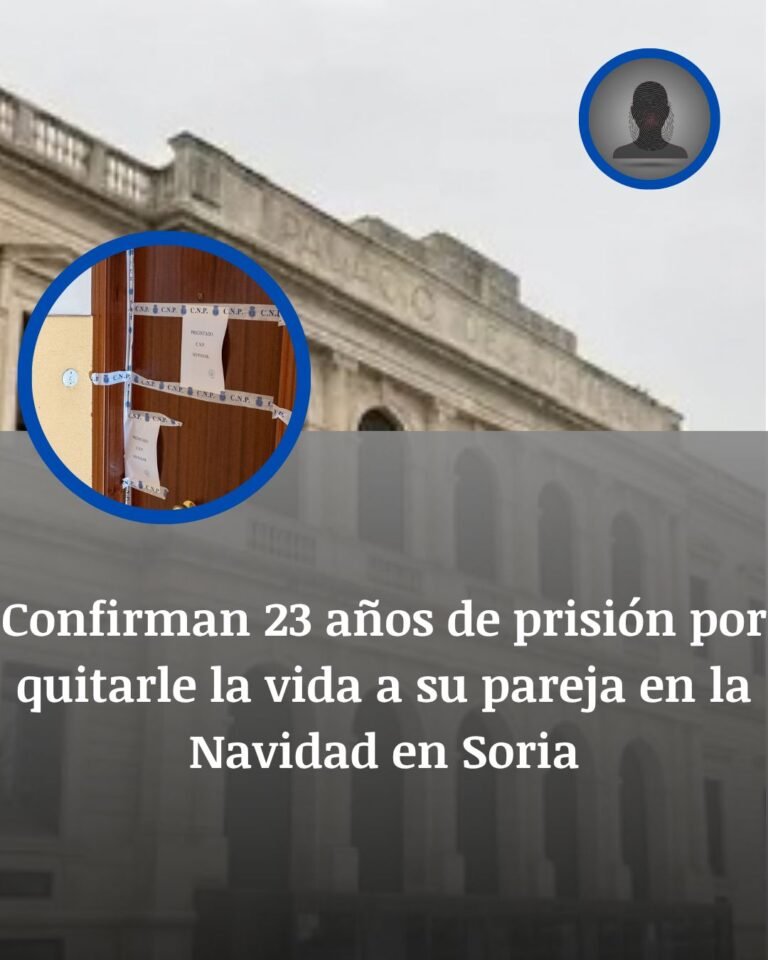 El TSJCyL confirma 23 años de prisión por el asesinato de una mujer en Soria